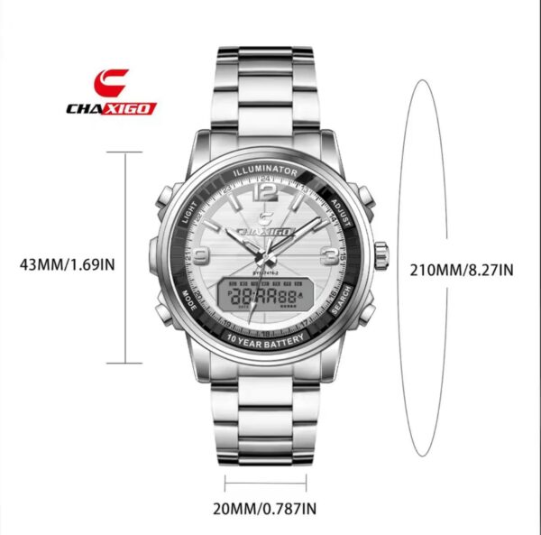CHAXIGO DUAL TIME #7476 - Image 4